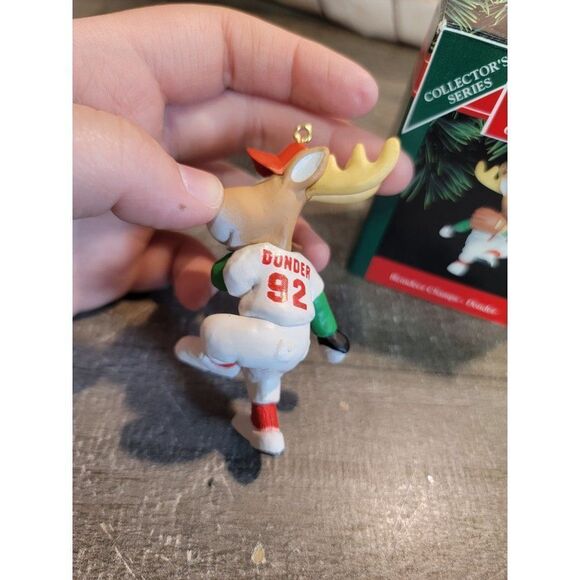 Hallmark reindeer Champs Donder 1992 ornament Xmas decor - Picture 4 of 5